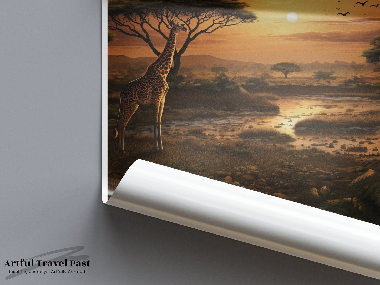 Serengeti Poster - Tanzania Wall Art