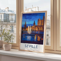 Seville Poster - Spain Wall Art