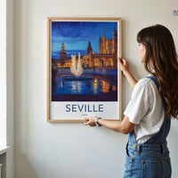Seville Poster - Spain Wall Art
