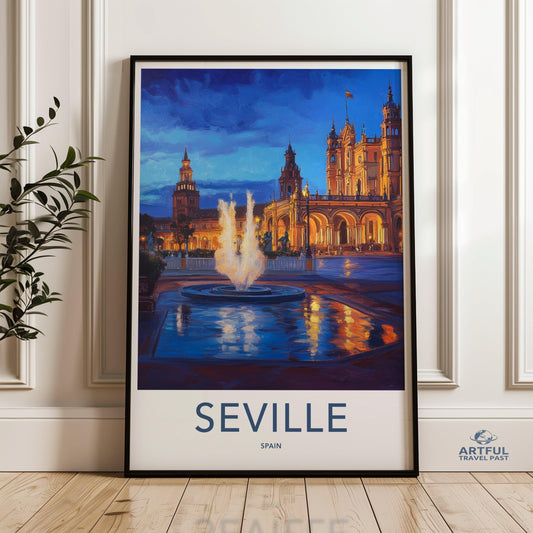 Seville Poster - Spain Wall Art