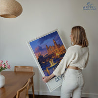 Seville Poster | Spain Wall Art | Europe Decor
