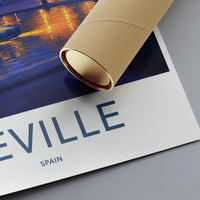 Seville Poster | Spain Wall Art | Europe Decor