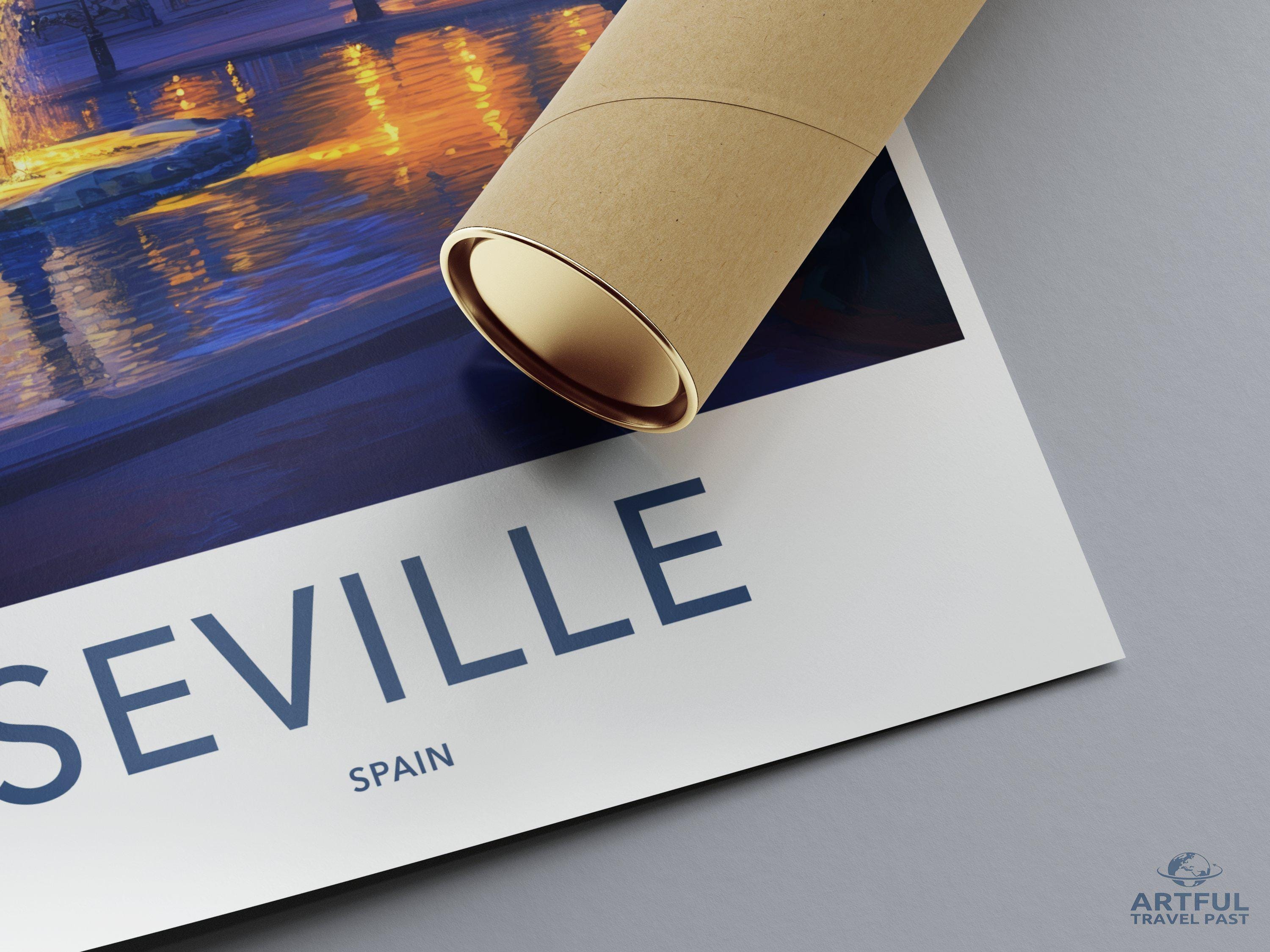Seville Poster | Spain Wall Art | Europe Decor