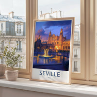 Seville Poster | Spain Wall Art | Europe Decor