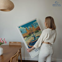 Seville Poster | Spain Wall Art | Europe Decor
