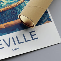 Seville Poster | Spain Wall Art | Europe Decor