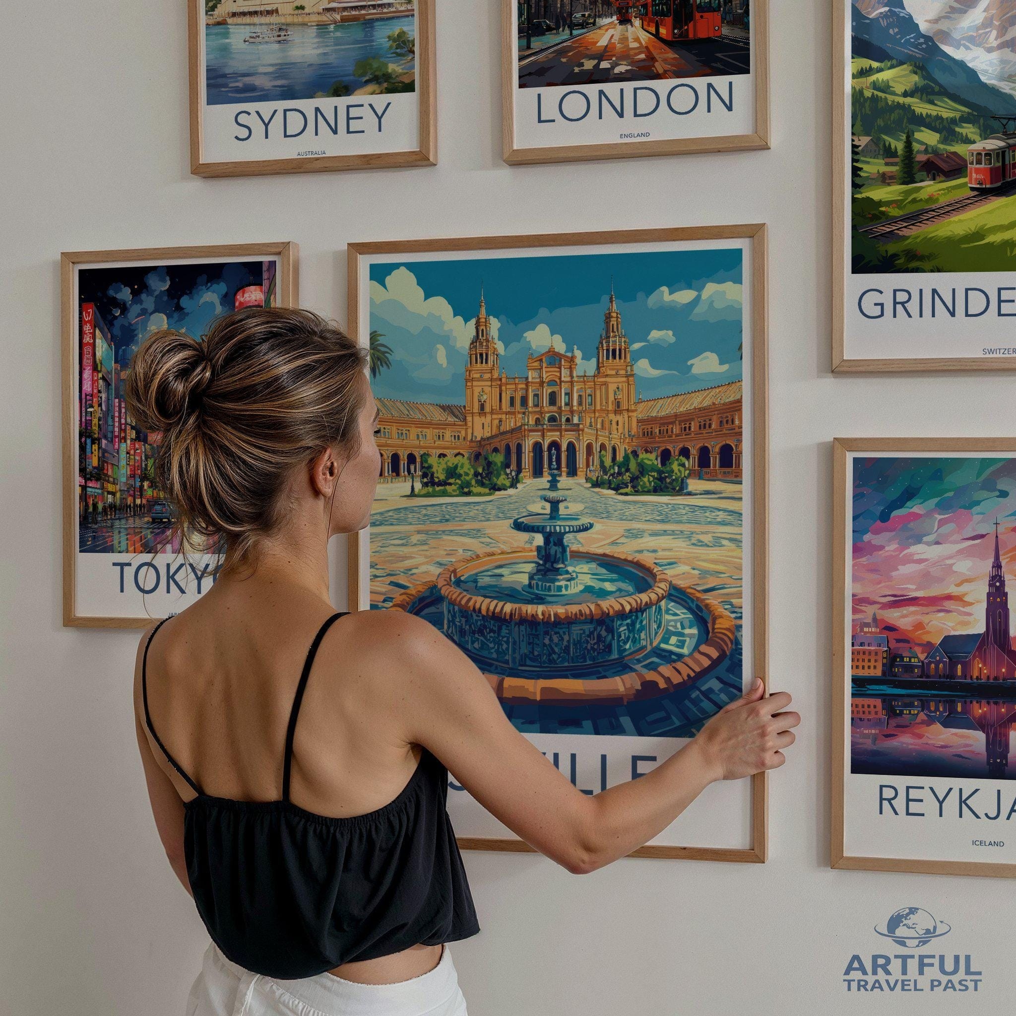 Seville Poster | Spain Wall Art | Europe Decor