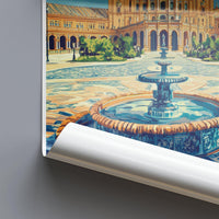 Seville Poster | Spain Wall Art | Europe Decor