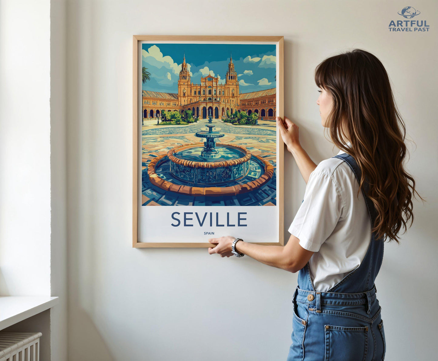 Seville Poster | Spain Wall Art | Europe Decor