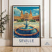 Seville Poster | Spain Wall Art | Europe Decor