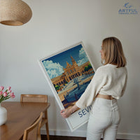 Seville Poster | Spain Wall Art | Europe Decor