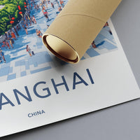 Shanghai Poster - China Wall Art