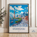 Shanghai Poster - China Wall Art