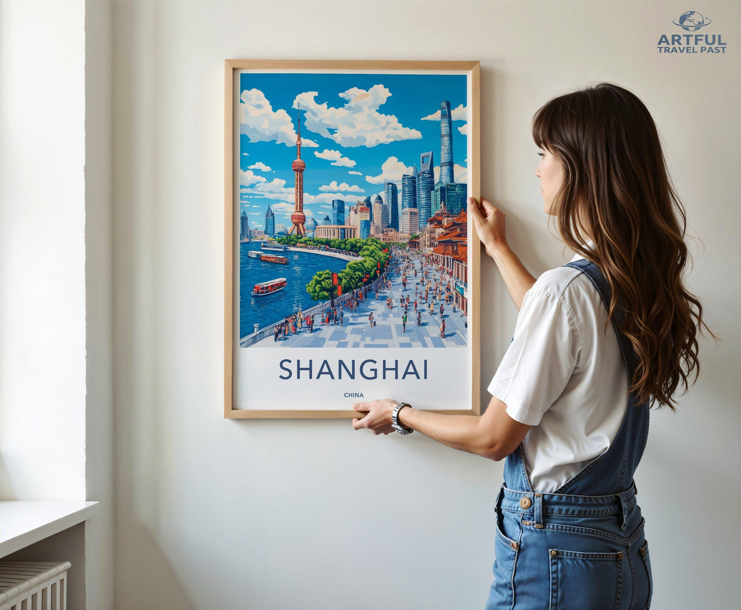 Shanghai Poster - China Wall Art
