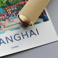 Shanghai Poster - China Wall Art