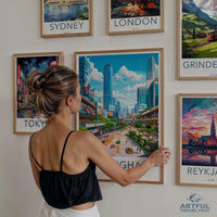 Shanghai Poster - China Wall Art