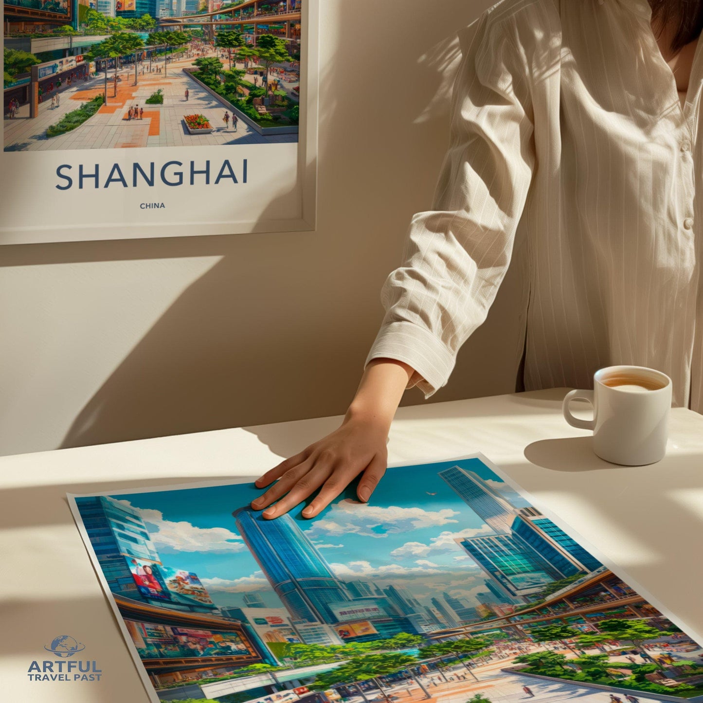 Shanghai Poster - China Wall Art
