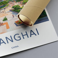 Shanghai Poster - China Wall Art