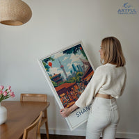 Shanghai Poster - China Wall Art