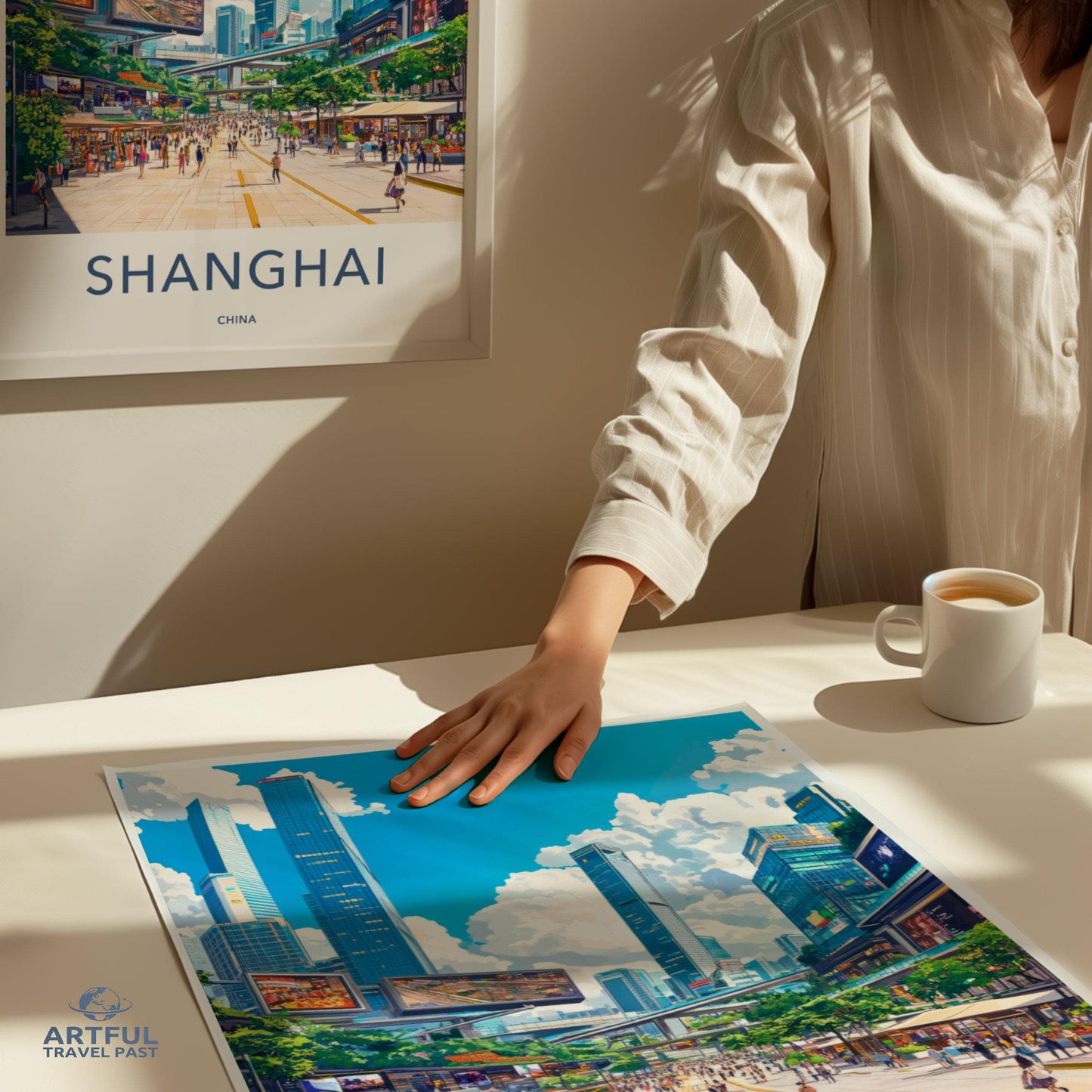 Shanghai Poster - China Wall Art
