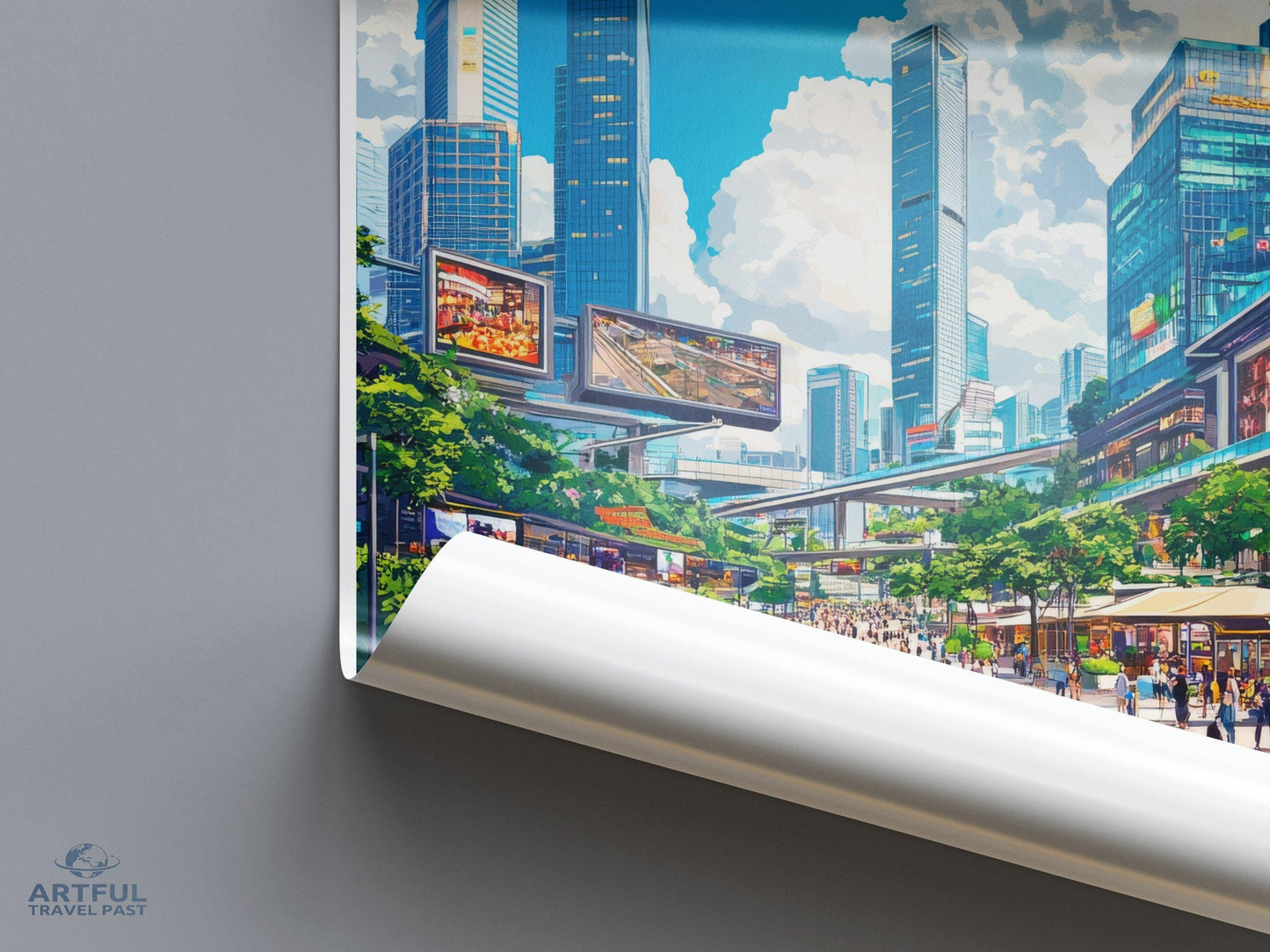 Shanghai Poster - China Wall Art