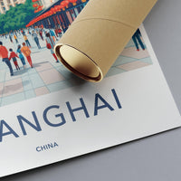 Shanghai Poster - China Wall Art