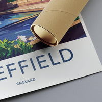 Sheffield Poster - England Wall Art