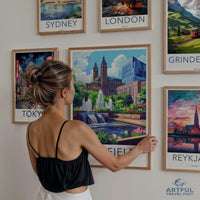 Sheffield Poster - England Wall Art