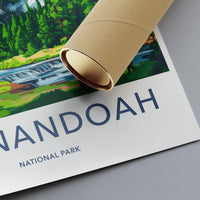 Shenandoah National Park Poster | Virginia Wall Art