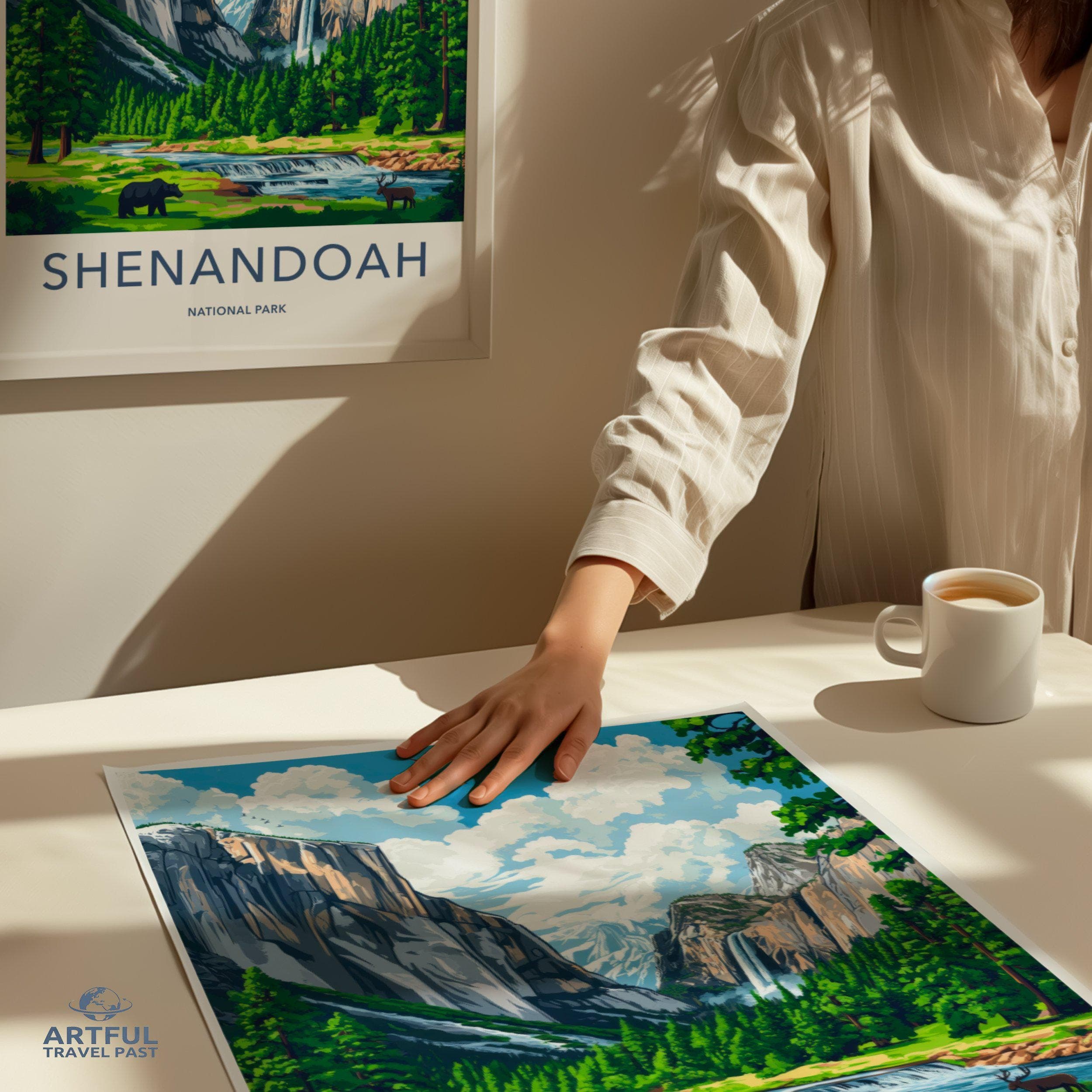 Shenandoah National Park Poster | Virginia Wall Art