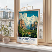 Shenandoah National Park Poster | Virginia Wall Art