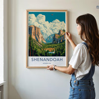 Shenandoah National Park Poster | Virginia Wall Art