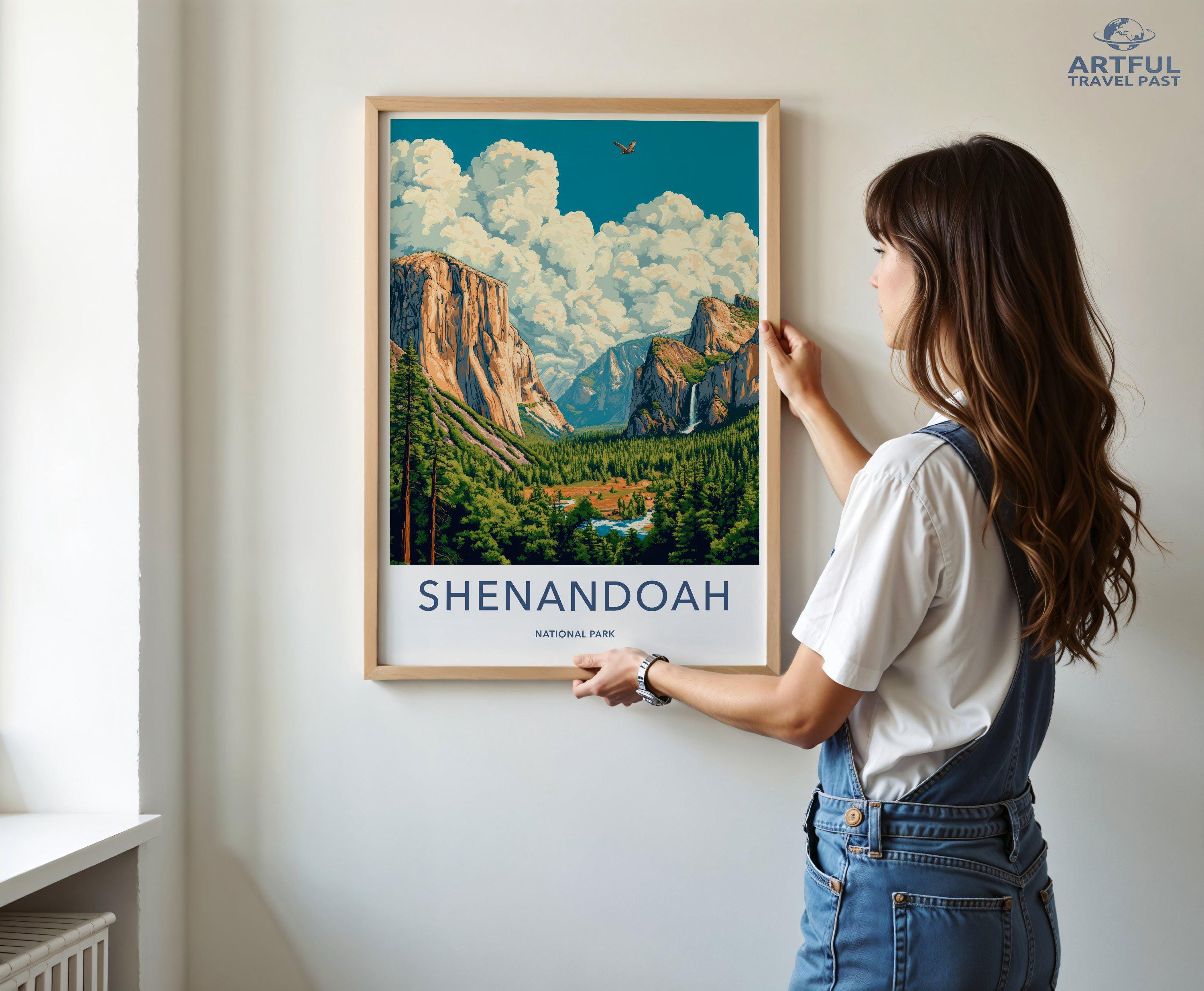 Shenandoah National Park Poster | Virginia Wall Art