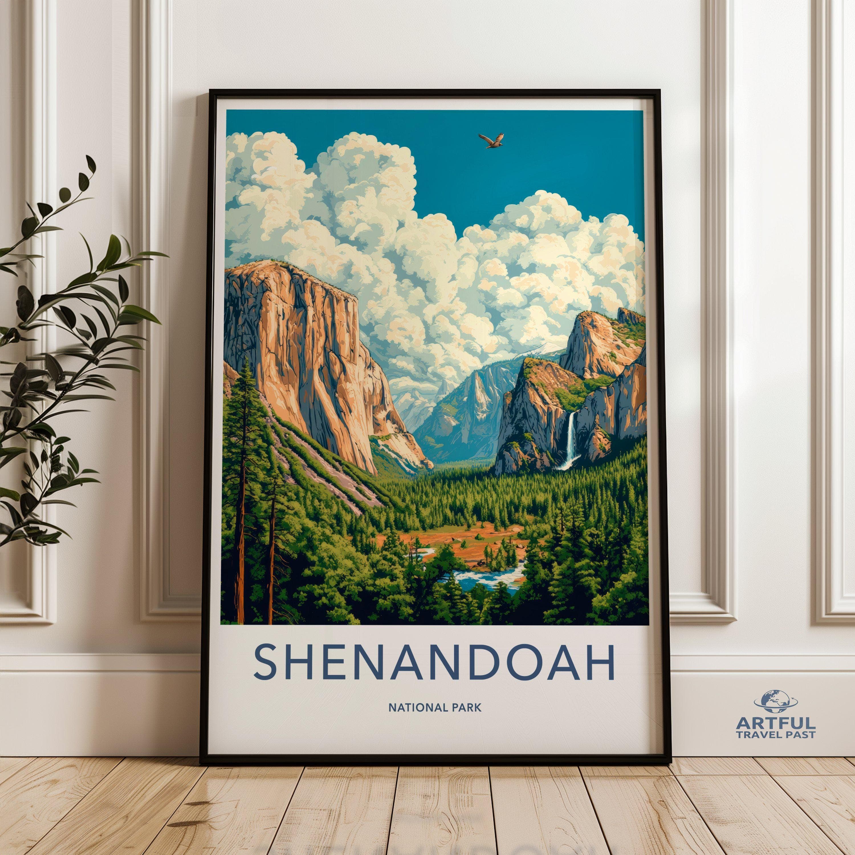 Shenandoah National Park Poster | Virginia Wall Art