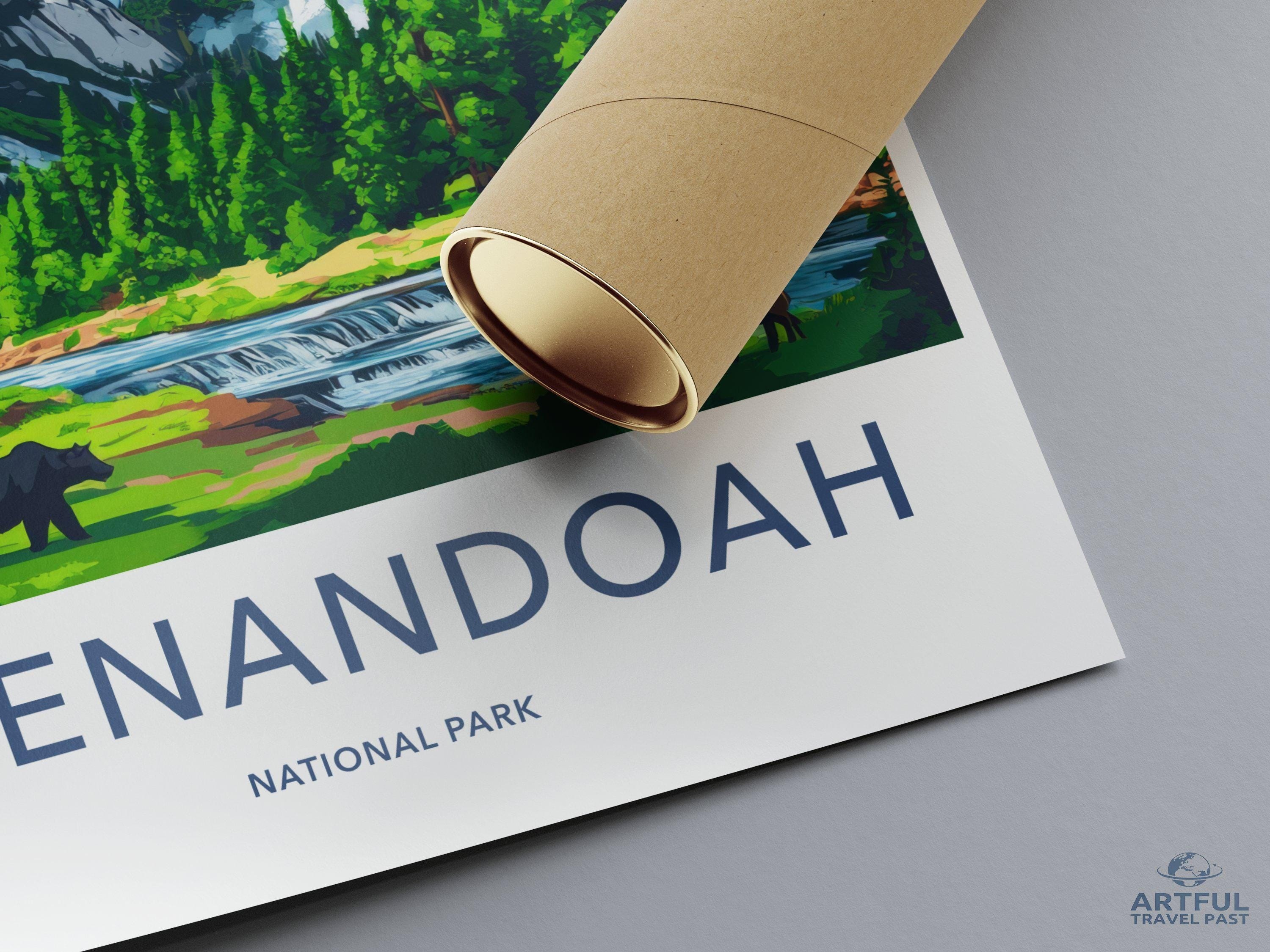 Shenandoah Poster - Virginia Wall Art