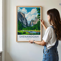 Shenandoah Poster - Virginia Wall Art