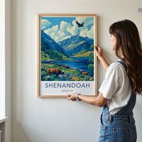 Shenandoah Poster - Virginia Wall Art