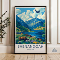 Shenandoah Poster - Virginia Wall Art