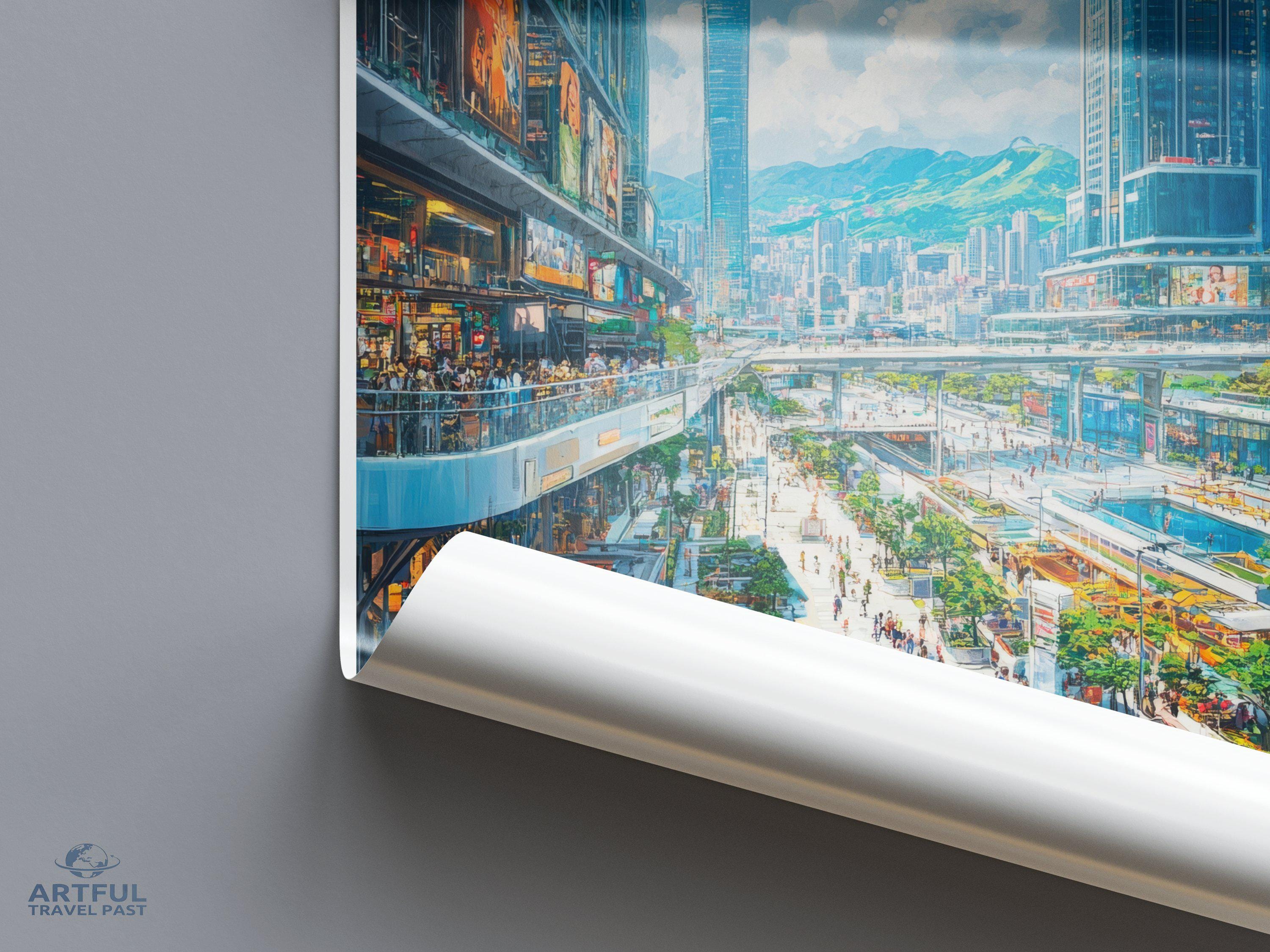 Shenzhen Poster - China Wall Art