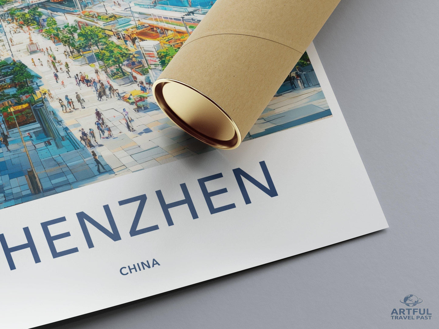 Shenzhen Poster - China Wall Art