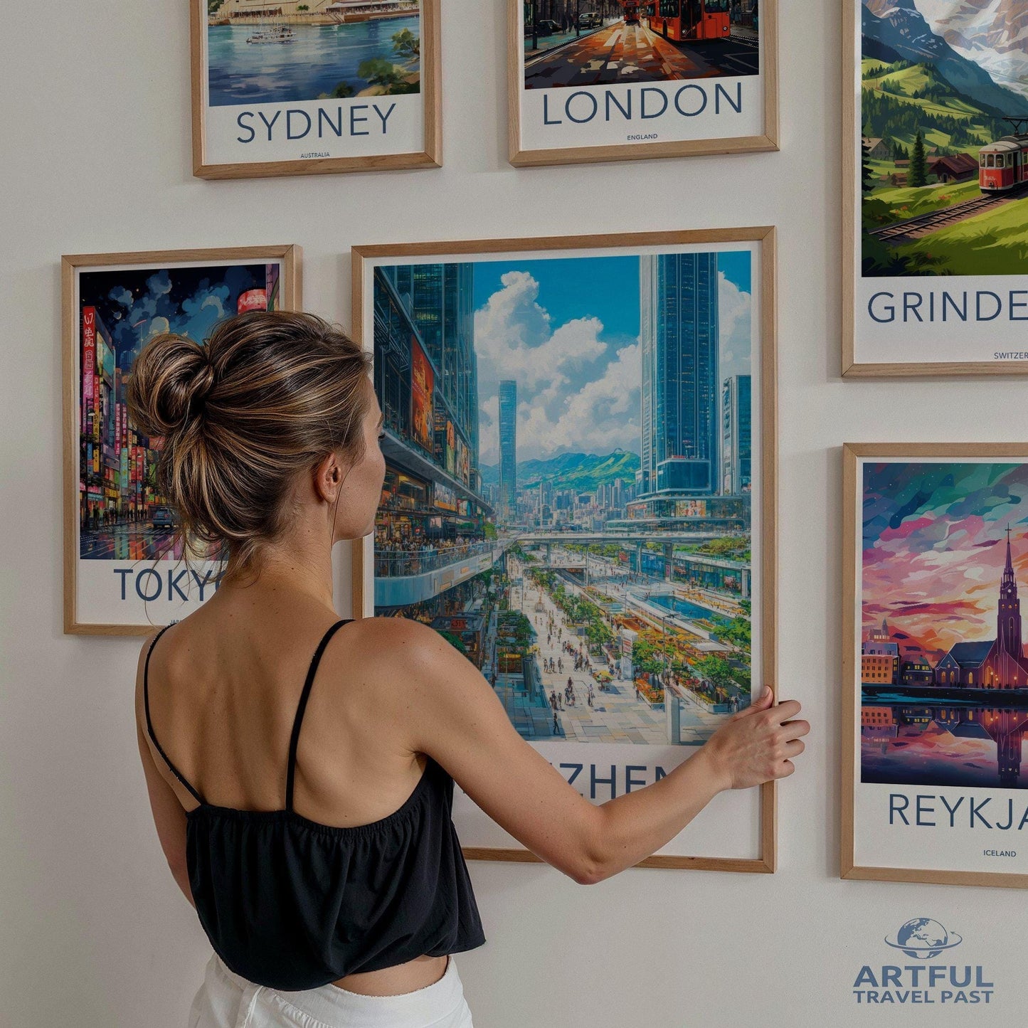 Shenzhen Poster - China Wall Art