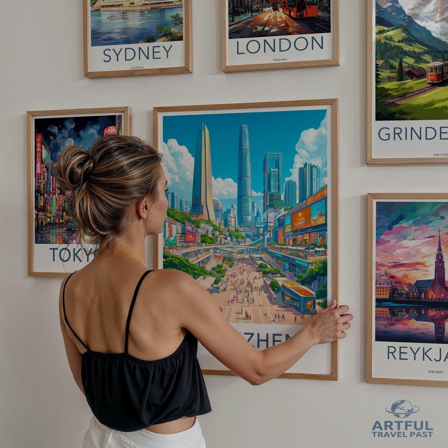 Shenzhen Poster - China Wall Art