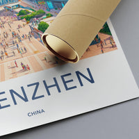 Shenzhen Poster - China Wall Art