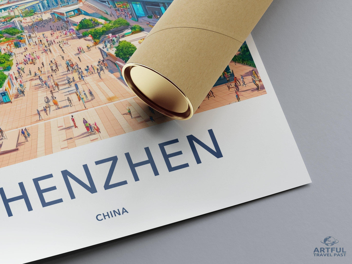 Shenzhen Poster - China Wall Art