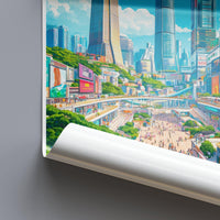 Shenzhen Poster - China Wall Art