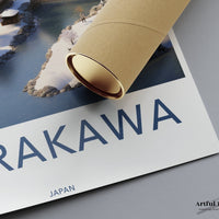 Shirakawa Poster - Japan Wall Art