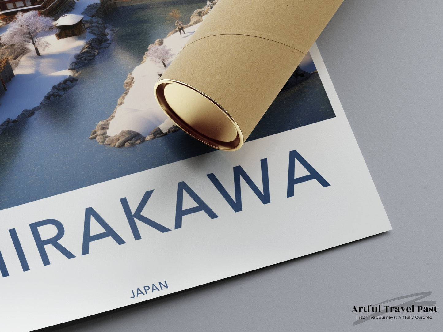 Shirakawa Poster - Japan Wall Art