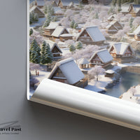 Shirakawa Poster - Japan Wall Art