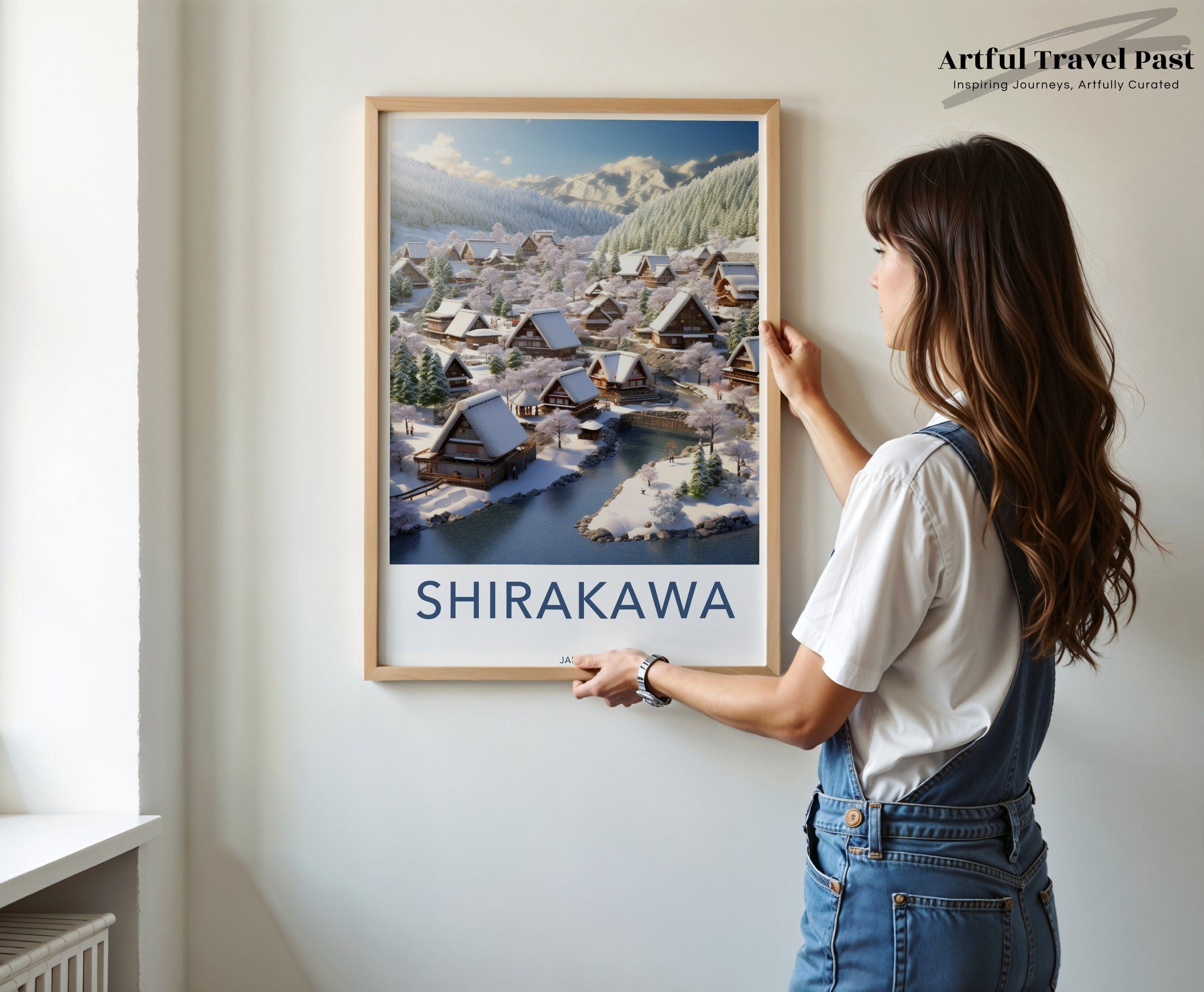 Shirakawa Poster - Japan Wall Art