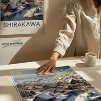 Shirakawa Poster - Japan Wall Art